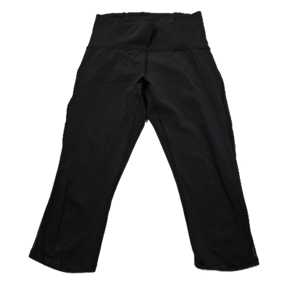 EUC 💎 Lululemon Train Times Crop (17") (Black) - Picture 9 of 13